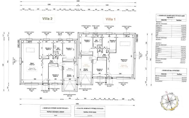 maison à louer - 4 pièces - 85.28 m2 - VILLEVIEILLE - 30 - LANGUEDOC-ROUSSILLON - Century 21 Jcd Immobilier